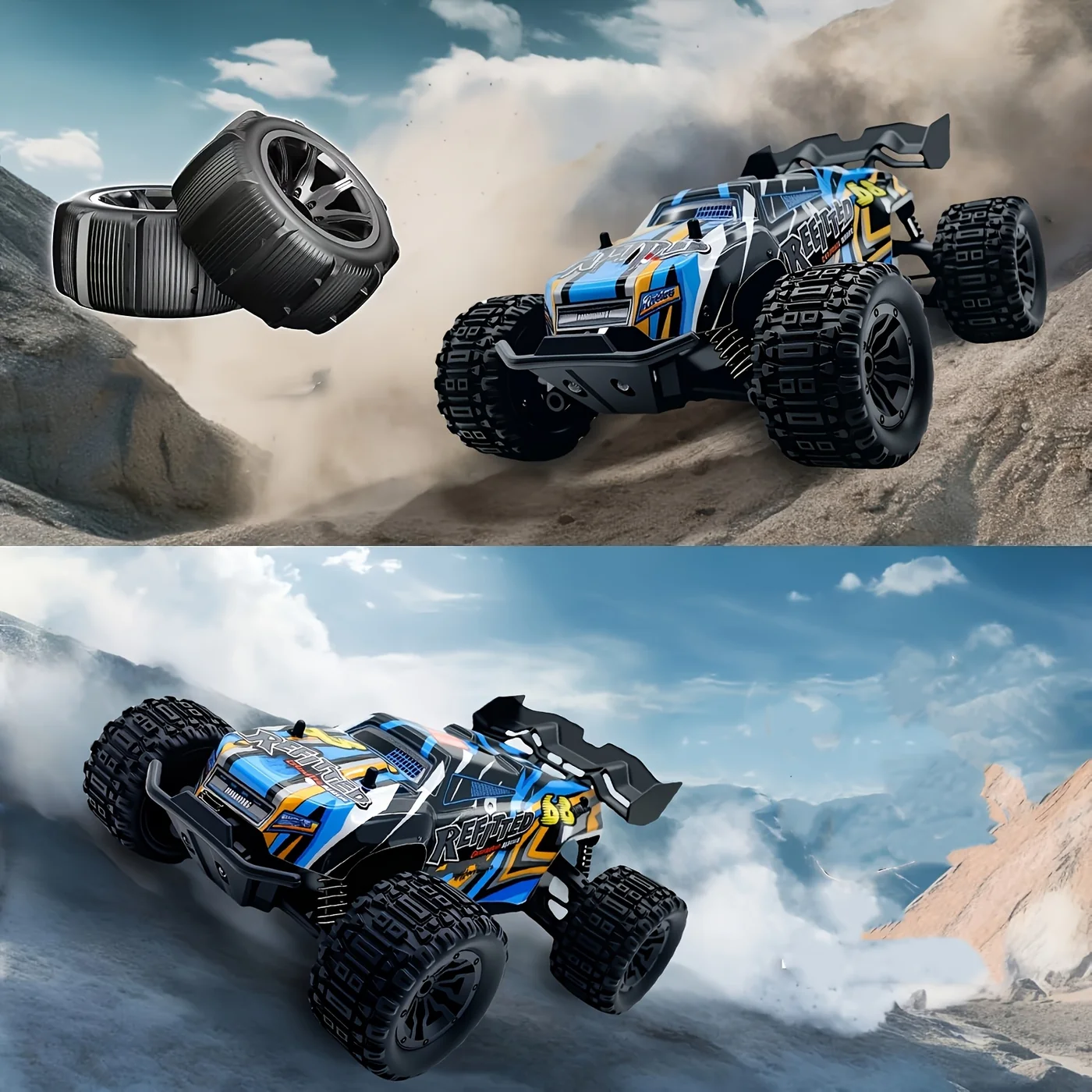 Premium 2.4G RC Off-Road Truck view 5