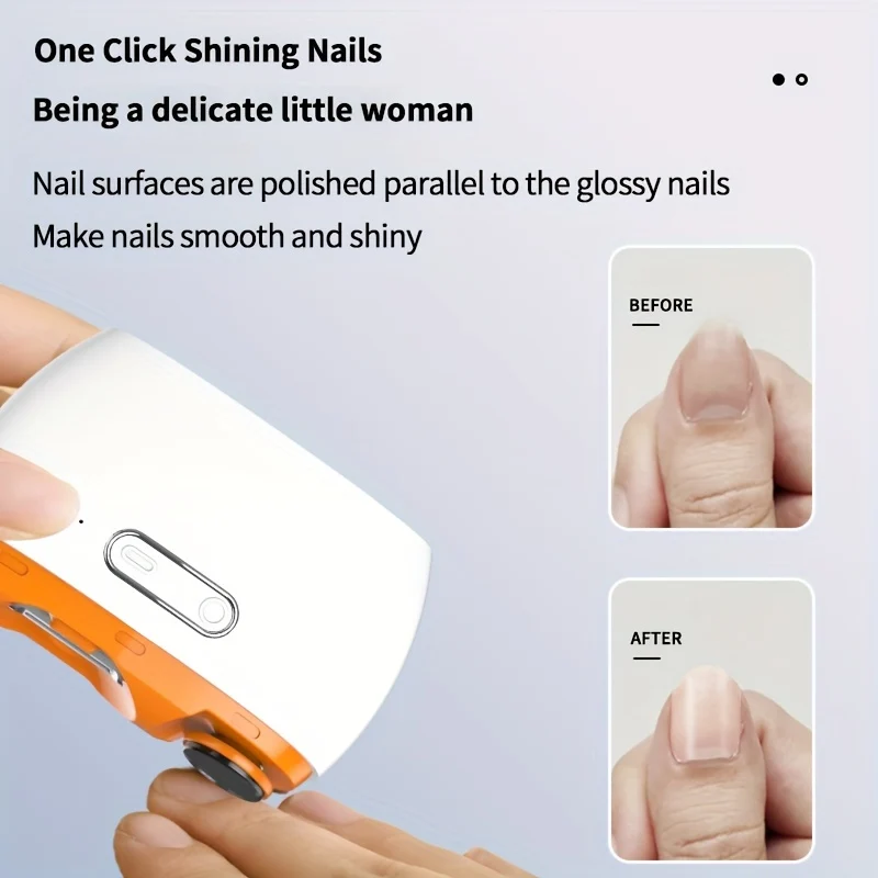 2-in-1 Electric Nail Trimmer Polisher view 5